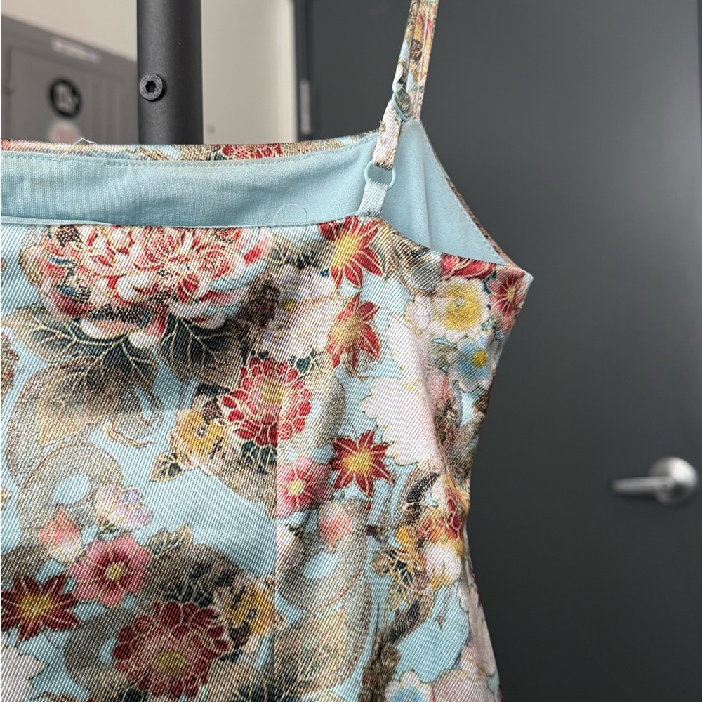 Urban Outfitters Light Blue Floral Dress - Picture 5 of 5